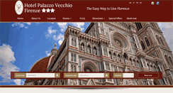 Desktop Screenshot of hotelpalazzovecchio.it