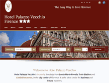 Tablet Screenshot of hotelpalazzovecchio.it